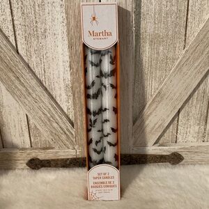 Martha Stewart Halloween Bat Taper Candles